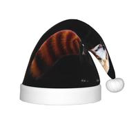 WZYCWB Red panda pattern Patterns Fun Christmas Party Hat, Class Party Activity Holiday Christmas Decoration Hat