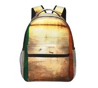 WZYCWB Retro Irish flag Casual Backpack, 11.4x15.7x7.8 Inch, Laptop Backpack for Travel Hiking Business Camping Gym
