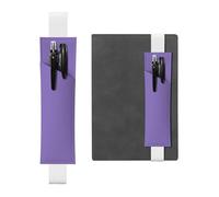 WZYCWB Rich violet Diary pencil pouches, PVC pen holders and pen holders with elastic bands, and bookmarks are the best gift choices.