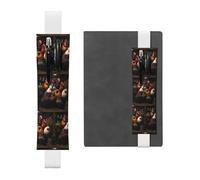 WZYCWB Rooster Family Portfolio Diary pencil pouches, PVC pen holders and pen holders with elastic bands, and bookmarks are the best gift choices., White, One Size