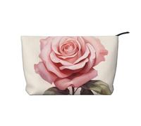 WZYCWB Roses Illustration Patterned Toiletry Storage Bag, Essential for organizing Cosmetics and Skincare Products.