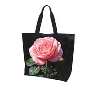 WZYCWB Roses in bloom Printed Tote Bag - Shoulder Bag - Suitable for Travel, Yoga, Beach, Commute, Shopping - Gift for Men and Women