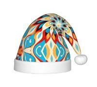 WZYCWB Round Abstract Petals Patterns Kids' Christmas Party Hats, Soft and Comfortable, Gentle on Skin, Kindergarten Class Party Gifts