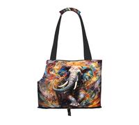 WZYCWB Running elephant Lightweight travel bag for cats & breathable small dog shoulder bag for easy portability