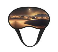 WZYCWB Sahara Desert Printed Sleeping Eye mask, Full Coverage, relieves Eye Fatigue