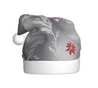 WZYCWB Scandinavian Frost Printed Santa Hats - Perfect for Christmas Eve, New Year's Eve, and Holiday Parties