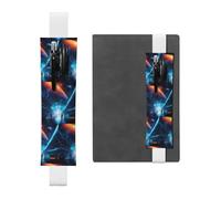 WZYCWB Science Fiction Future Diary pencil pouches, PVC pen holders and pen holders with elastic bands, and bookmarks are the best gift choices., White, One Size