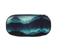 WZYCWB Science Fiction Stars Large Capacity Pencil Bag - Multifunctional Storage Box, Portable and Durable Pencil Bag for Office and School Supplies