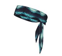 WZYCWB Science Fiction Stars Pattern sports headband for badminton, mountain climbing and cycling sweat-absorbing headband