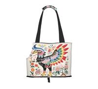 WZYCWB Scribbling Eagle Lightweight travel bag for cats & breathable small dog shoulder bag for easy portability