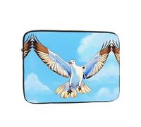 WZYCWB Seagulls in flight 15 inch Printed laptop sleeve for 10-17-inch laptops, perfect for business, office, school, or university use.