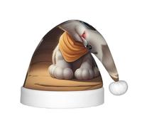 WZYCWB shy kitten Print Christmas Party Hat, Children's Class Activity Gift, Christmas Holiday Decoration Prop