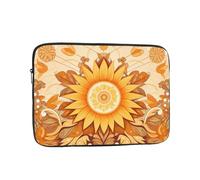 WZYCWB Simple Sunflowers 12 inch Printed laptop sleeve for 10-17-inch laptops, perfect for both business and leisure use.