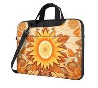 WZYCWB Simple Sunflowers 13 inch Print Laptop Crossbody Bag/Briefcase, Suitable for Daily Office Use and Business Travel