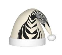WZYCWB Simple Zebra Patterns Fun Christmas Party Hat, Class Party Activity Holiday Christmas Decoration Hat