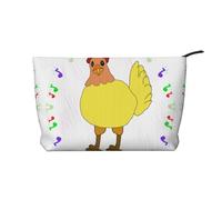 WZYCWB Singing Hen Patterned Toiletry Storage Bag, Essential for organizing Cosmetics and Skincare Products.