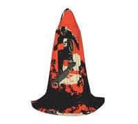 WZYCWB Skateboarding First Printed Large Hooded Cape, Holiday Party Costume, Carnival Party Prop, Sizes S/M/L