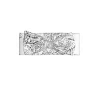 WZYCWB Sketch of monster Baby bow headband (0-6 months) - Universal for newborns to toddlers, a must-have for cute decoration
