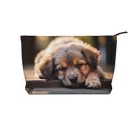 WZYCWB Sleeping Puppies Patterned Toiletry Storage Bag, Essential for organizing Cosmetics and Skincare Products.