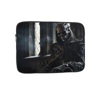 WZYCWB Sleeping Skeleton Man 13 inch Printed laptop sleeve for 10-17-inch laptops, perfect for both business and leisure use.