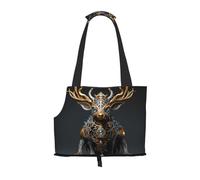 WZYCWB Small mechanical deer Lightweight travel bag for cats & breathable small dog shoulder bag for easy portability