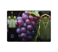 WZYCWB Soft Fresh Grapes print short-pile rug, 80 x 58 inches, fluffy and comfortable for living rooms, bedrooms, offices, and balconies.