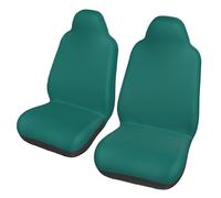WZYCWB Solid dark green Car Seat Protectors (2 Pack), Auto Seat Covers Guard Sedan, SUV, Truck, Van, Bus & Ferry Seats