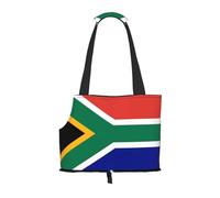 WZYCWB South African flag Printed Pet Shoulder Bag - Lightweight, Breathable Travel Small Pet Shoulder Bag