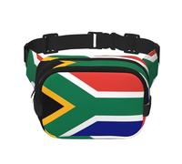 WZYCWB South African Flag Sports Waist Bag, Trendy and Fashionable Crossbody Bag, Lightweight Travel Small Bag