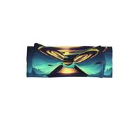 WZYCWB Spacecraft Descending Baby Bow Headband Girls Elastic Bow Hair Accessories Headband Suitable for Babies 0-6 Months Very Meaningful Gift