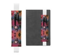 WZYCWB spider skull coconut tree Diary pencil pouches, PVC pen holders and pen holders with elastic bands, and bookmarks are the best gift choices.
