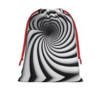 WZYCWB spiral optical illusion gif M Printed Gift Bags - Perfect for Weddings, Christmas, and Holidays - S/M/L