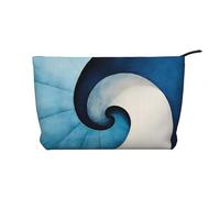 WZYCWB Spiral Pattern Patterned Toiletry Storage Bag, Essential for organizing Cosmetics and Skincare Products.
