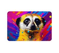 WZYCWB Spirited Meerkat Printed indoor doormat suitable for front door, back door, patio and bathroom etc.