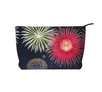 WZYCWB Splendid Fireworks Patterned Toiletry Storage Bag, Essential for organizing Cosmetics and Skincare Products.