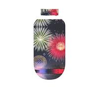 WZYCWB Splendid fireworks Printed swaddle blanket set + cute headband, baby swaddle blanket after bath