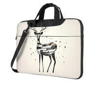 WZYCWB spotted deer 13 inch Print Laptop Crossbody Bag/Briefcase, Suitable for Daily Office Use and Business Travel