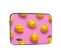 WZYCWB Spotted passion fruit 10 inch Printed laptop sleeve for 10-17-inch laptops, perfect for both business and leisure use.