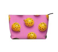 WZYCWB Spotted Passion Fruit Patterned Toiletry Storage Bag, Essential for organizing Cosmetics and Skincare Products.