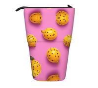 WZYCWB Spotted Passion Fruit Retractable Storage Container for Pen Holders, Makeup Brush Holders, or Coin Drawstring Bags.