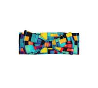 WZYCWB Square Geometry Diagram Baby Bow Headband Girls Elastic Bow Hair Accessories Headband Suitable for Babies 0-6 Months Very Meaningful Gift