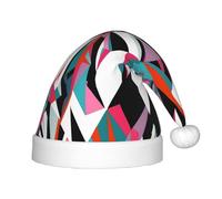 WZYCWB Square zebra pattern Patterns Fun Christmas Party Hat, Class Party Activity Holiday Christmas Decoration Hat