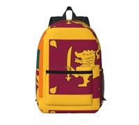 WZYCWB Sri Lanka Flag Printed backpack with pockets - suitable for work, business trips, travel, sports