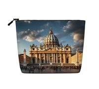 WZYCWB St Peter's Basilica Patterned cosmetic bag, travel cosmetic bag, multifunctional storage bag, storage for daily necessities