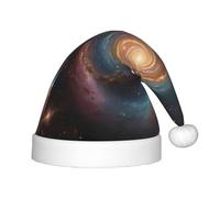 WZYCWB Star Ring Cosmic Vortex Patterns Fun Christmas Party Hat, Class Party Activity Holiday Christmas Decoration Hat