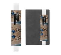 WZYCWB starfish beach Diary pencil pouches, PVC pen holders and pen holders with elastic bands, and bookmarks are the best gift choices.