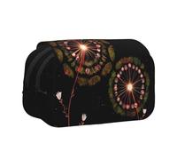 WZYCWB Starry Dandelion Portable Pencil Case ideal for organizing pens in the office or storing makeup brushes