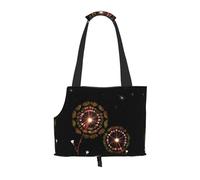 WZYCWB Starry Dandelion Printed Pet Shoulder Bag - Lightweight, Breathable Travel Small Pet Shoulder Bag