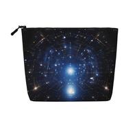 WZYCWB starry sky Patterned cosmetic bag, travel cosmetic bag, multifunctional storage bag, storage for daily necessities