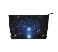 WZYCWB Starry Sky Patterned Toiletry Storage Bag, Essential for organizing Cosmetics and Skincare Products.